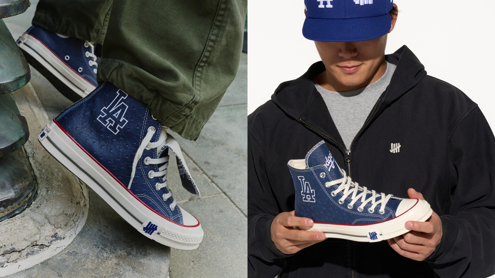 Converse x Los Angeles Dodgers x UNDEFEATED Chuck 70